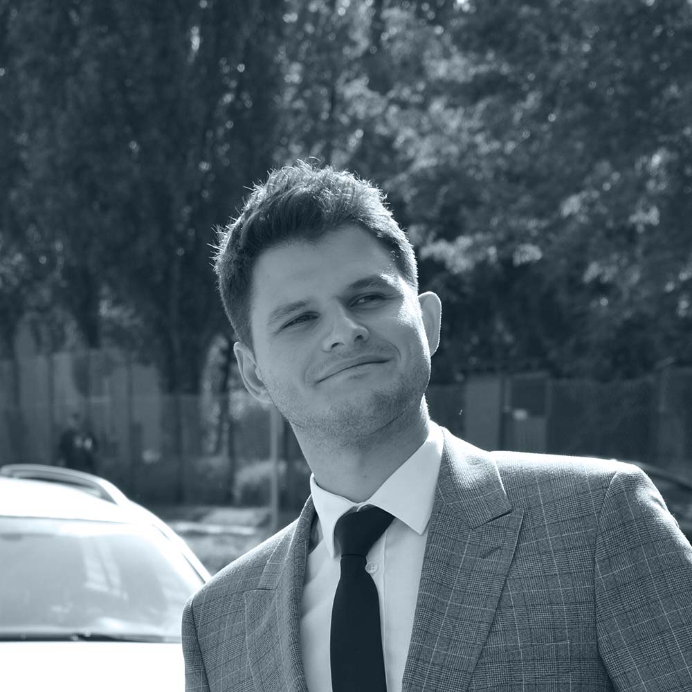 Team member Patryk profile photo.