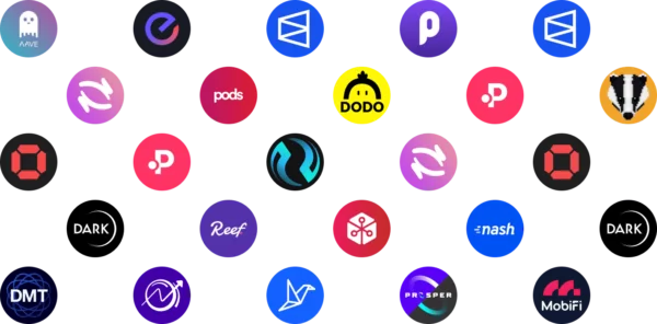 Examples of decentralized applications.